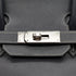 HERMES BIRKIN 30 NAVY BLUE LISSE HAND BAG 2001 SQUARE E PALLADIUM HARDWARE 90342736