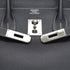 HERMES BIRKIN 30 NAVY BLUE LISSE HAND BAG 2001 SQUARE E PALLADIUM HARDWARE 90342736