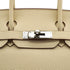 HERMES BIRKIN 30 PARCHEMIN TOGO HAND BAG 2008 SQUARE L PALLADIUM HARDWARE 90334261
