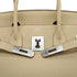 HERMES BIRKIN 30 PARCHEMIN TOGO HAND BAG 2008 SQUARE L PALLADIUM HARDWARE 90334261