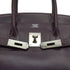 HERMES BIRKIN 30 RAISIN CYCLAMEN BOX CALF HAND BAG 2004 SQUARE H PALLADIUM HARDWARE 90326774