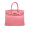 HERMES BIRKIN 30 ROSE CONFETTI VEAU EPSOM HAND BAG 2015 T STAMP PALLADIUM HARDWARE 90326206
