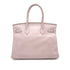 HERMES BIRKIN 30 ROSE DRAGEE SWIFT HAND BAG 2007 SQUARE K PALLADIUM HARDWARE 90324133