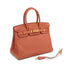 HERMES BIRKIN 30 ROSY TOGO HAND BAG 2013 SQUARE Q GOLD HARDWARE 90339936