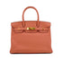 HERMES BIRKIN 30 ROSY TOGO HAND BAG 2013 SQUARE Q GOLD HARDWARE 90339936