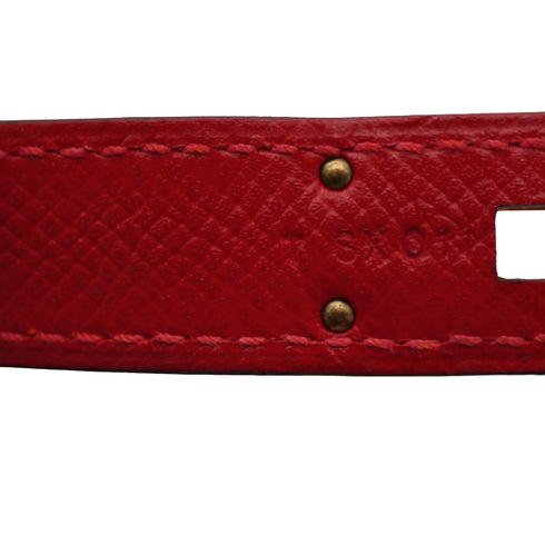 HERMES BIRKIN 30 ROUGE CASAQUE VEAU EPSOM HAND BAG 2015 T STAMP GOLD HARDWARE 90338346