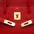 HERMES BIRKIN 30 ROUGE CASAQUE VEAU EPSOM HAND BAG 2015 T STAMP GOLD HARDWARE 90338346