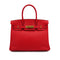 HERMES BIRKIN 30 ROUGE DE COEUR EVERCOLOR HAND BAG 2019 D STAMP GOLD HARDWARE 90314765
