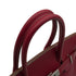 HERMES BIRKIN 30 ROUGE GRENAT EPSOM HAND BAG 2010 SQUARE N PALLADIUM HARDWARE 90337652