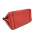 HERMES BIRKIN 30 ROUGE PIVOINE TAURILLON CLEMENCE HAND BAG 2015 T STAMP GOLD HARDWARE 90317928