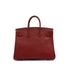 HERMES BIRKIN 25 SIENNE VEAU EPSOM HAND BAG 2009 SQUARE M PALLADIUM HARDWARE 90342406