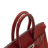 HERMES BIRKIN 25 SIENNE VEAU EPSOM HAND BAG 2009 SQUARE M PALLADIUM HARDWARE 90342406