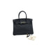 HERMES BIRKIN 30 VERSO BLEU NUIT ORANGE POPPY TOGO HAND BAG 2017 A STAMP PALLADIUM HARDWARE 90351834