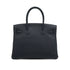 HERMES BIRKIN 30 VERSO BLEU NUIT ORANGE POPPY TOGO HAND BAG 2017 A STAMP PALLADIUM HARDWARE 90351834