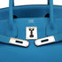 HERMES BIRKIN 30 VERSO BLEU ZANZIBAR MALACHITE TOGO HAND BAG 2017 A STAMP PALLADIUM HARDWARE 90334121
