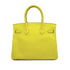 HERMES BIRKIN 30 VERSO LIME GRIS TOURTERELLE EVERCOLOR HAND BAG 2019 D STAMP PALLADIUM HARDWARE 90327146