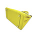 HERMES BIRKIN 30 VERSO LIME GRIS TOURTERELLE EVERCOLOR HAND BAG 2019 D STAMP PALLADIUM HARDWARE 90327146