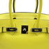 HERMES BIRKIN 30 VERSO LIME GRIS TOURTERELLE EVERCOLOR HAND BAG 2019 D STAMP PALLADIUM HARDWARE 90327146