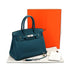 HERMES BIRKIN 30 VERSO VERT BOSPHORE BLEU OCEAN TOGO HAND BAG 2020 Y STAMP PALLADIUM HARDWARE 90334136