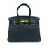 HERMES BIRKIN 30 VERT FONCE TOGO HAND BAG 2014 SQUARE R GOLD HARDWARE 90327248