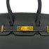 HERMES BIRKIN 30 VERT FONCE TOGO HAND BAG 2014 SQUARE R GOLD HARDWARE 90327248