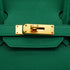 HERMES BIRKIN 30 VERT VERTIGO EPSOM HAND BAG 2017 A STAMP GOLD HARDWARE 90348540