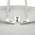 HERMES BIRKIN 30 WHITE TAURILLON CLEMENCE HAND BAG 2007 SQUARE K STAMP PALLADIUM HARDWARE 90331000
