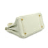 HERMES BIRKIN 30 WHITE TAURILLON CLEMENCE HAND BAG 2011 SQUARE O GOLD HARDWARE 90342570