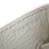HERMES BIRKIN 30 WHITE TAURILLON CLEMENCE HAND BAG 2016 X STAMP PALLADIUM HARDWARE 90331407
