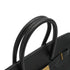 HERMES BIRKIN 35 BLACK ARDENNES HAND BAG 1995 CIRCLE Y GOLD HARDWARE 90339642