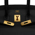 HERMES BIRKIN 35 BLACK ARDENNES HAND BAG 1995 CIRCLE Y GOLD HARDWARE 90339642