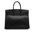 HERMES BIRKIN 35 BLACK ARDENNES HAND BAG 1996 CIRCLE Z GOLD HARDWARE 90334499