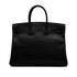 HERMES BIRKIN 35 BLACK ARDENNES HAND BAG 1996 CIRCLE Z GOLD HARDWARE 90343858