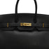 HERMES BIRKIN 35 BLACK ARDENNES HAND BAG 1996 CIRCLE Z GOLD HARDWARE 90343858