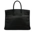 HERMES BIRKIN 35 BLACK ARDENNES HAND BAG 1997 SQUARE A GOLD HARDWARE 90315619