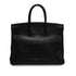 HERMES BIRKIN 35 BLACK ARDENNES HAND BAG 1997 SQUARE A GOLD HARDWARE 90345057