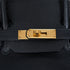 HERMES BIRKIN 35 BLACK ARDENNES HAND BAG 1997 SQUARE A GOLD HARDWARE 90345057