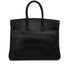 HERMES BIRKIN 35 BLACK ARDENNES HAND BAG 1999 SQUARE C GOLD HARDWARE 90327307