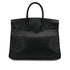 HERMES BIRKIN 35 BLACK OSTRICH HAND BAG 1997 SQUARE A GOLD HARDWARE 90324742