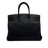 HERMES BIRKIN 35 BLACK TAURILLON CLEMENCE HAND BAG 1997 SQUARE A GOLD HARDWARE 90317861
