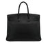 HERMES BIRKIN 35 BLACK TAURILLON CLEMENCE HAND BAG 1998 SQUARE B GOLD HARDWARE 90339940