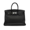 HERMES BIRKIN 35 BLACK TOGO HAND BAG 2004 SQUARE H PALLADIUM HARDWARE 90341158