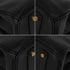 HERMES BIRKIN 35 BLACK TOGO HAND BAG 2005 SQUARE I GOLD HARDWARE 90340496