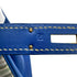 HERMES BIRKIN 35 BLUE FRANCE VEAU GULLIVER VIBRATO HAND BAG 2002 SQUARE F GOLD HARDWARE 90319534