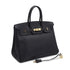 HERMES BIRKIN 35 BLUE INDIGO TOGO HAND BAG 2000 SQUARE D GOLD HARDWARE 90335290