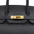 HERMES BIRKIN 35 BLUE INDIGO TOGO HAND BAG 2000 SQUARE D GOLD HARDWARE 90335290