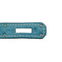 HERMES BIRKIN 35 BLUE JEAN TAURILLON CLEMENCE HAND BAG 2010 SQUARE N PALLADIUM HARDWARE 90331806
