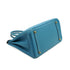 HERMES BIRKIN 35 BLUE JEAN TOGO HAND BAG 2002 SQUARE F GOLD HARDWARE 90350398