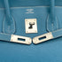 HERMES BIRKIN 35 BLUE JEAN TOGO HAND BAG 2004 SQUARE H PALLADIUM HARDWARE 90317897