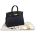 HERMES BIRKIN 35 BLUE NUIT TOGO HAND BAG 2020 Y STAMP GOLD HARDWARE 90331866